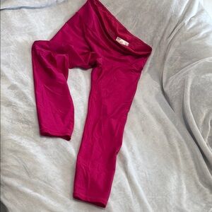 Like-new Athleta shine Pink Leggings